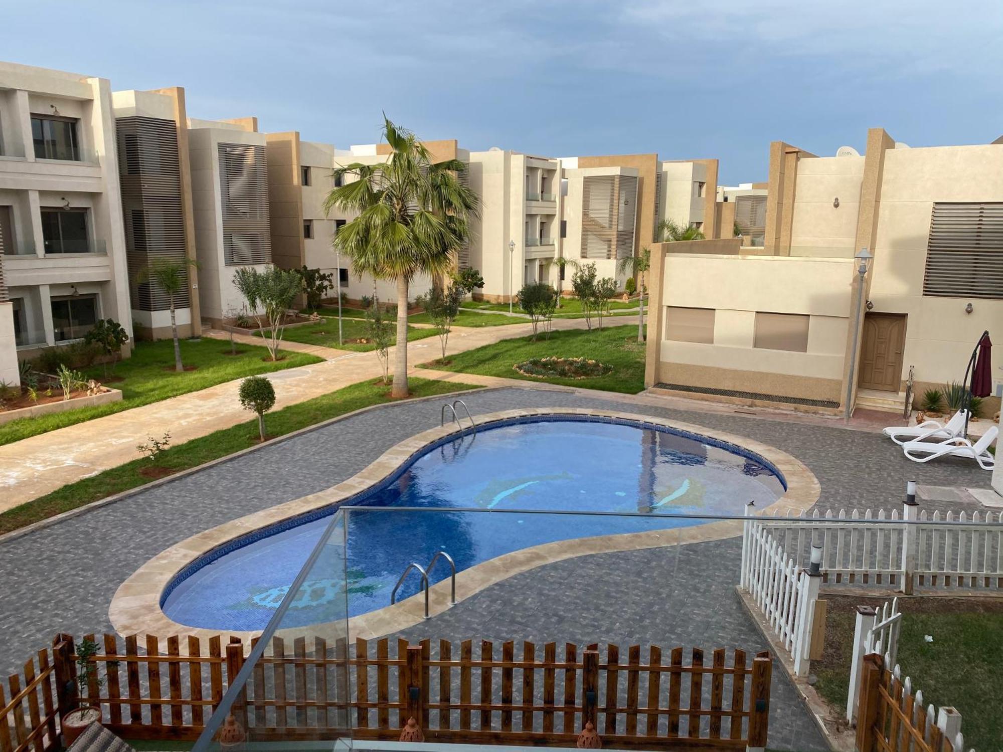 Appartement De Luxe Marina Saidia Avec Vue Sur Piscine Residence Tamaris Exteriör bild